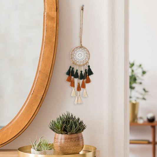 Weave Dream Catcher Tassel Decoration