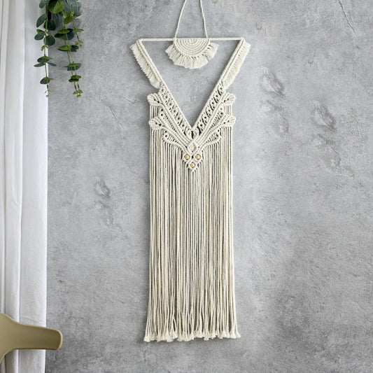 White Tassel Dream Catcher Decoration