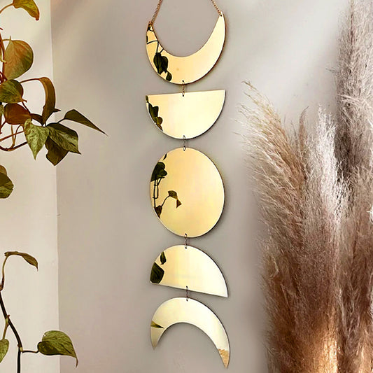 Nordic Simple Sun And Crescent Decoration