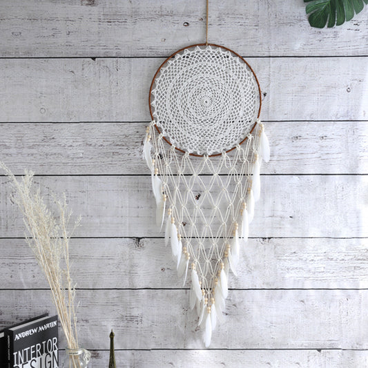 Feather Weave Dream Catcher Decoration