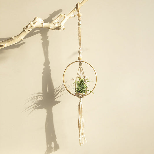 Simple Flower Basket Pendant Wall Decoration