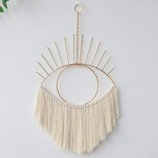 Bohemia Devil's Eye Tassels Wall Decoration