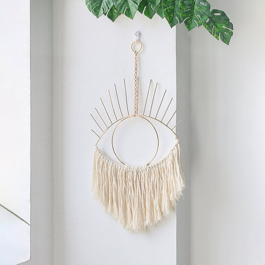 Bohemia Devil's Eye Tassels Wall Decoration