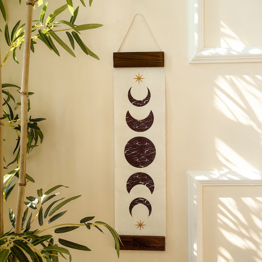 Boho  Star Moon Pattern  Tapestry  Wall Hanging Decor