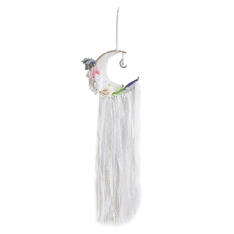 Flower Decorative Tassel Dream Catcher