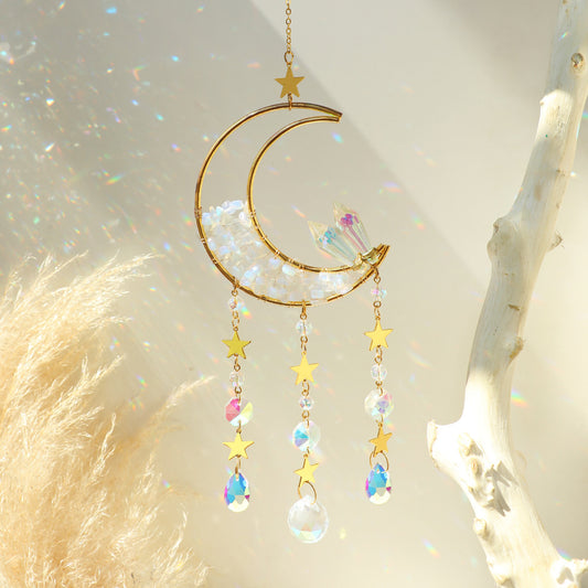 Moon Crystal Pendant Decoration