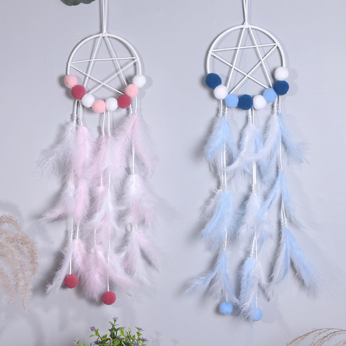 Feather Weave Dream Catcher Decoration