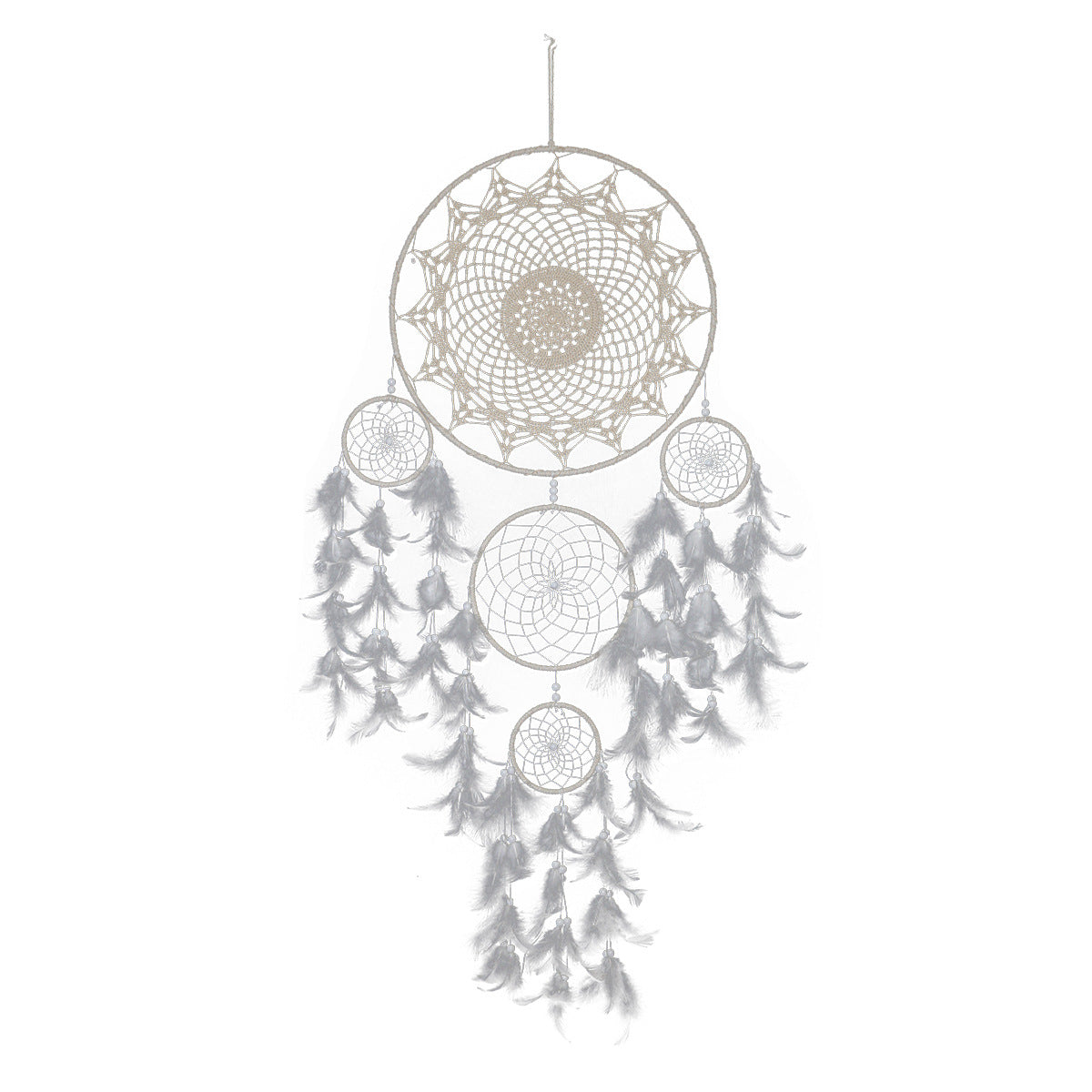 Macrame Feather  Dream Catcher Room Wall Hanging Decor