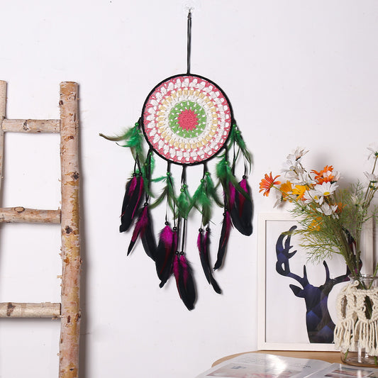 Weave Feather Retro Dream Catcher Decoration