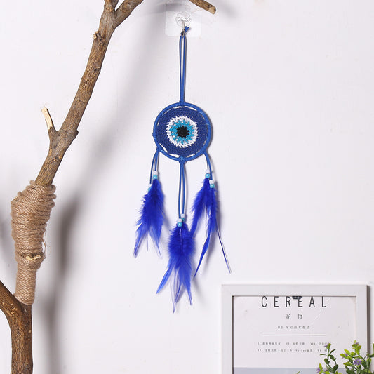 Devil's Style Feather Weave Dream Catcher Decoration