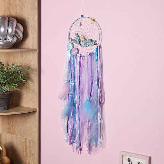 Feather Weave Dream Catcher Wall Decoration