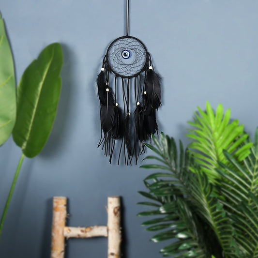 Feather Tassels Weave Dream Catcher